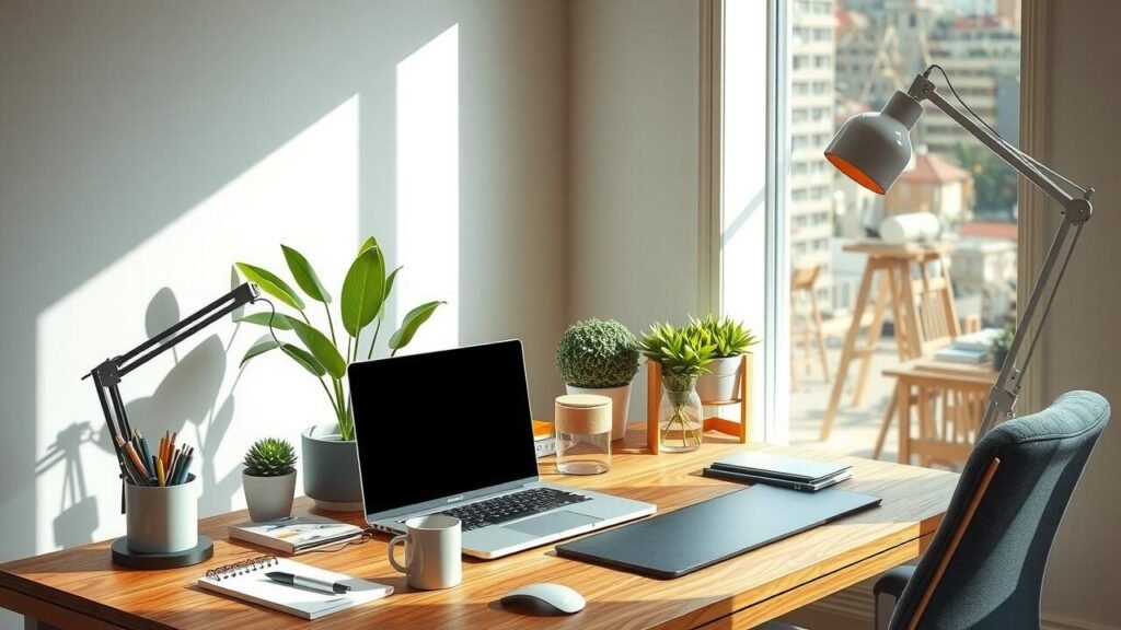 best desk setup for focus