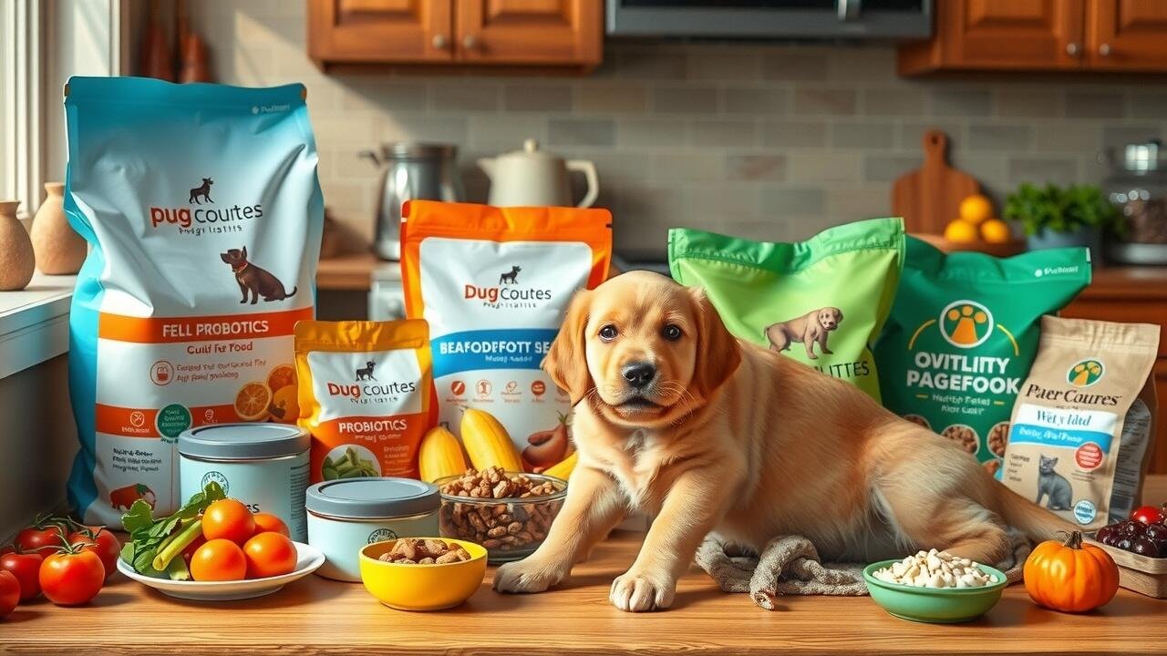 best dog food with probiotics