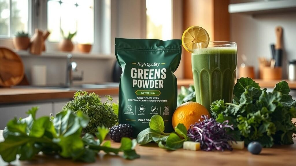 best greens powder on Amazon