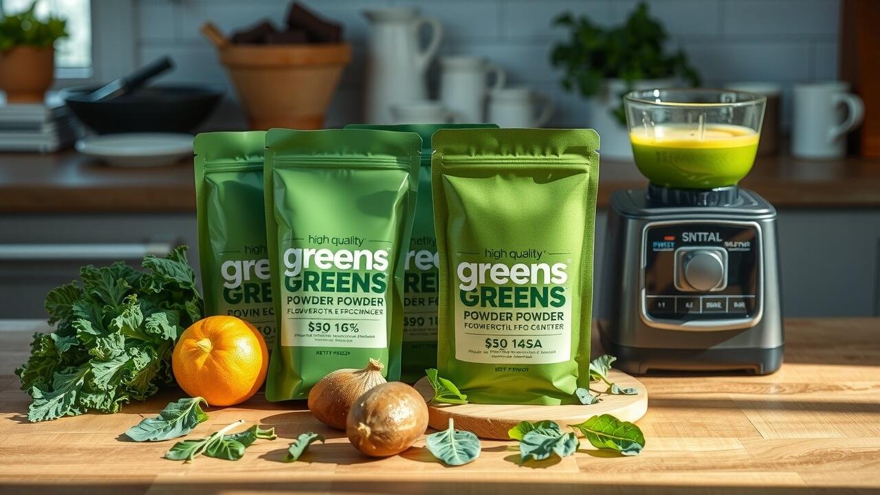 best greens powder packets