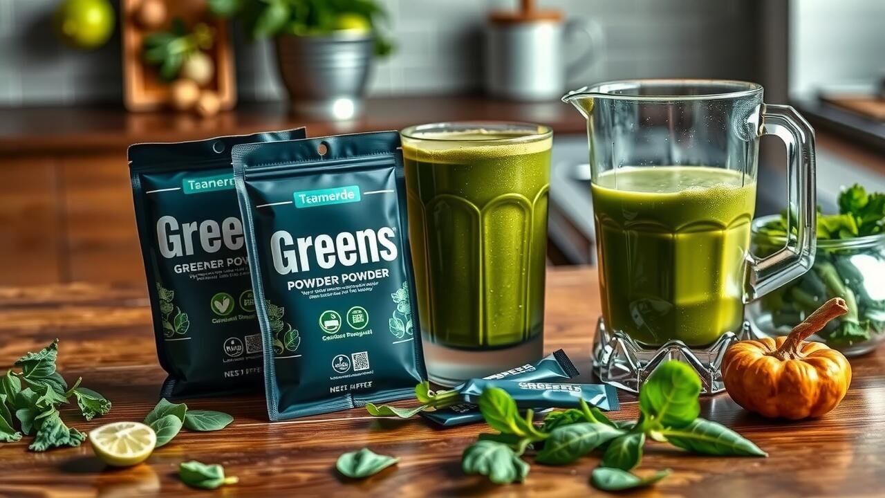 best greens powder packets