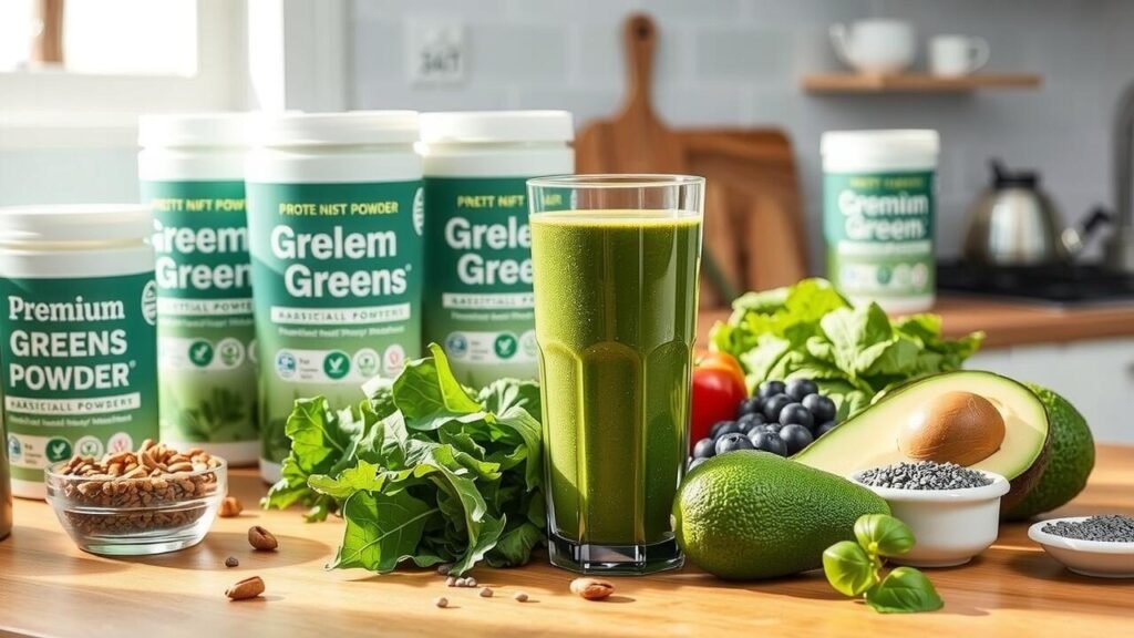 best greens powder with probiotics