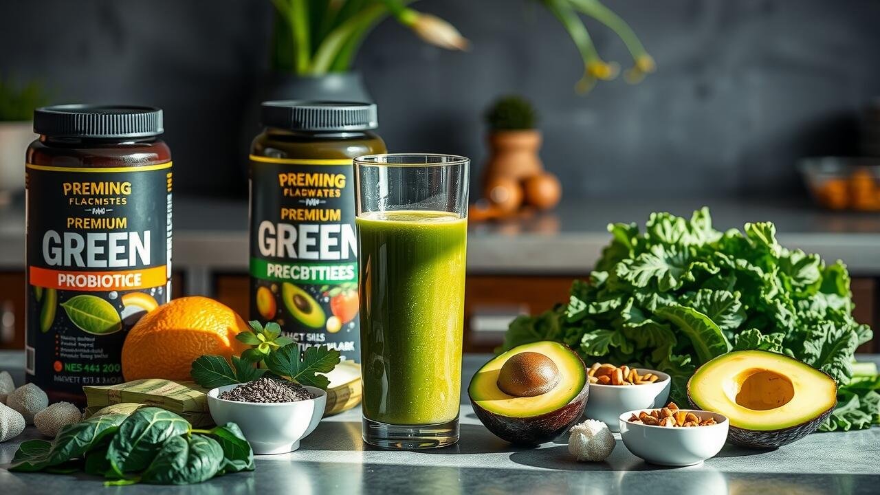 best greens powder with probiotics