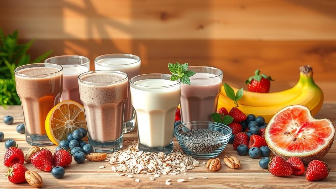 best meal replacement shakes with fiber