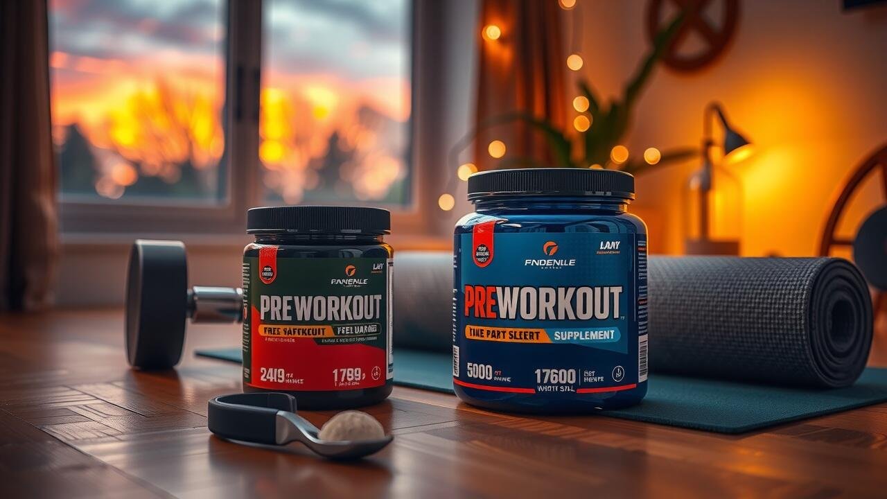 best pre workout for evening workouts