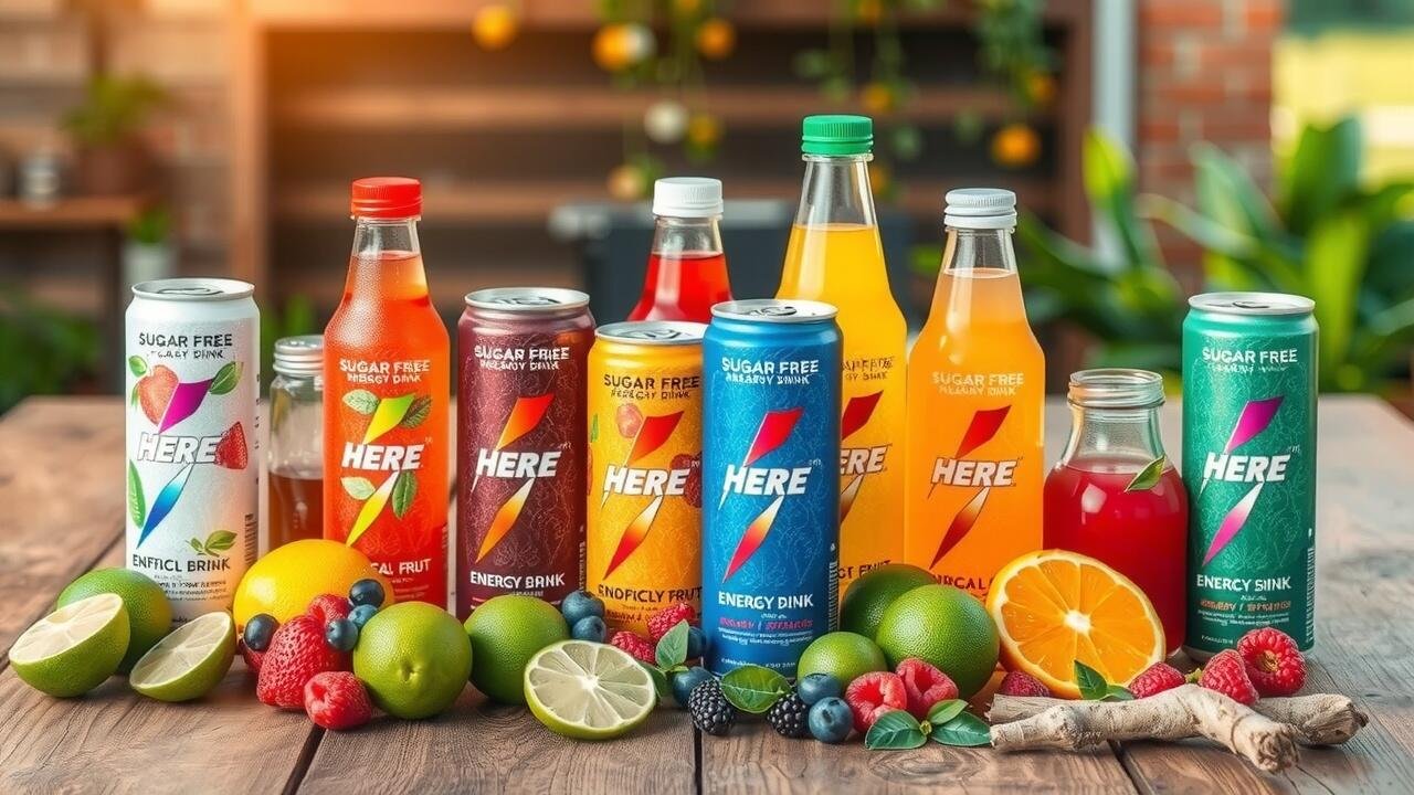 best sugar free energy drinks