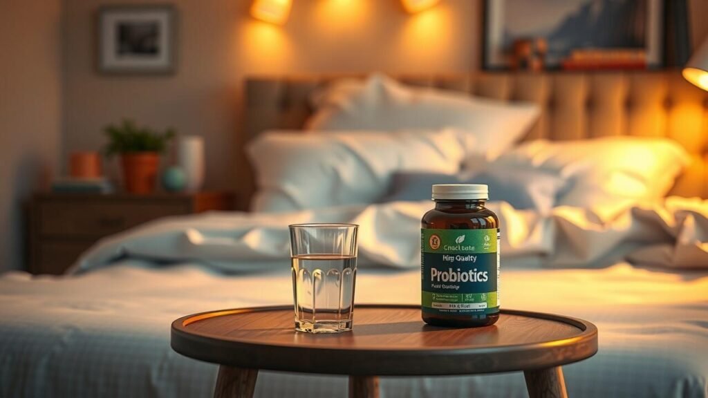 best time to take probiotics before bed
