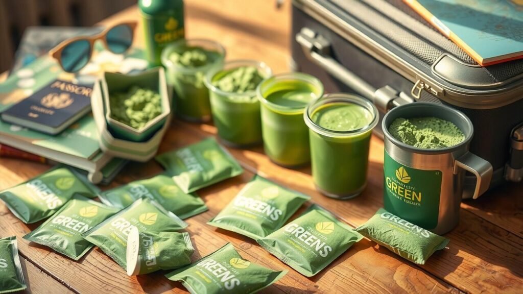 best travel greens powder packets