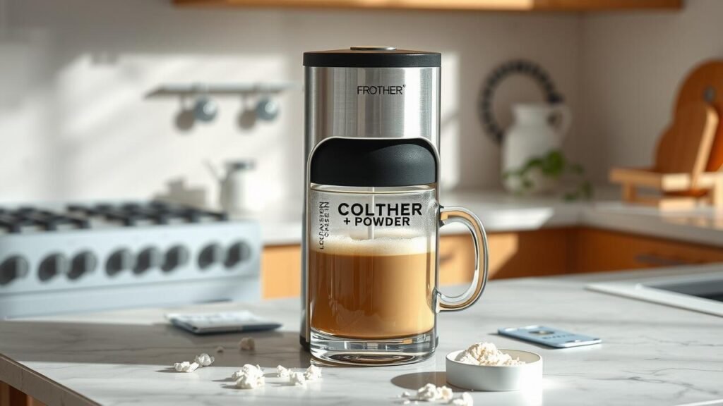 Can I use a milk frother to mix collagen powder?
