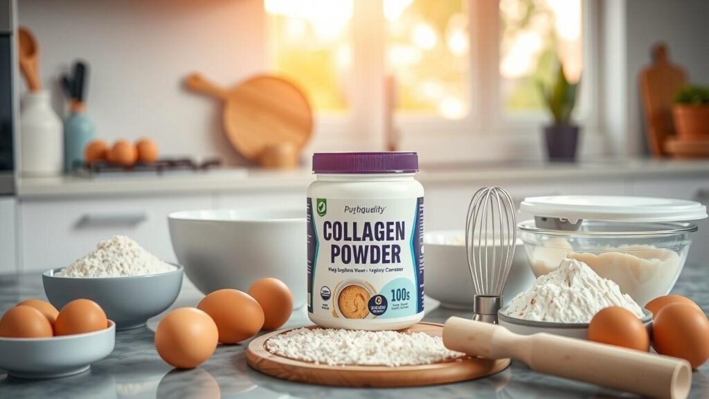 Can I use collagen powder in baking?