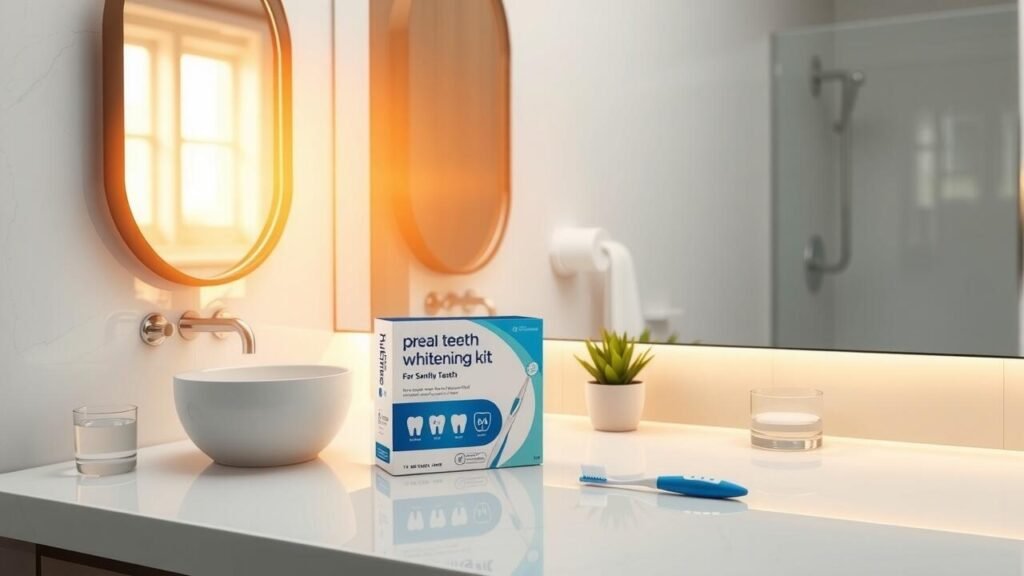 Can you have teeth whitened with sensitive teeth?