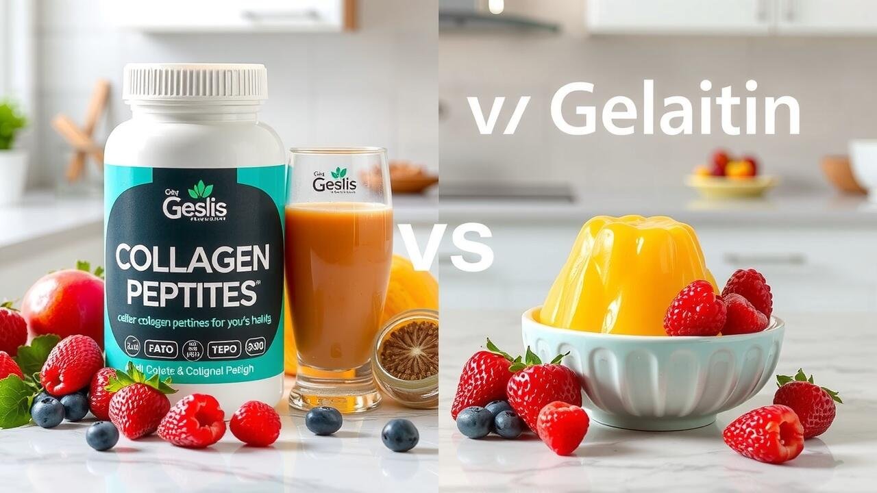 collagen peptides vs gelatin 2 collagen peptides vs gelatin