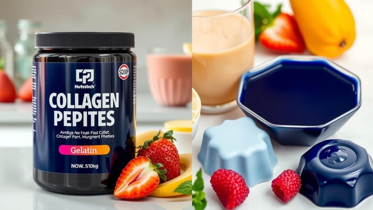 collagen peptides vs gelatin 1 collagen peptides vs gelatin