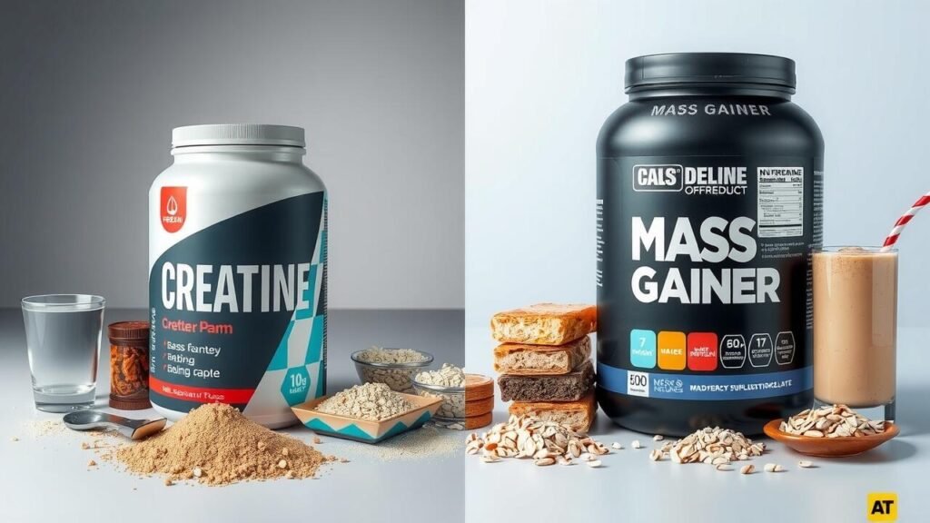creatine vs mass gainer
