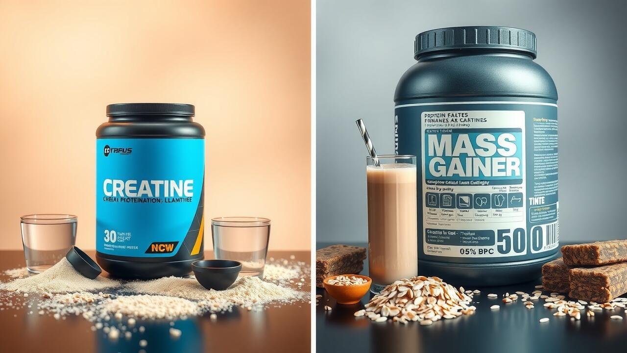 creatine vs mass gainer
