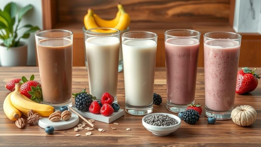 Do meal replacement shakes have fiber?