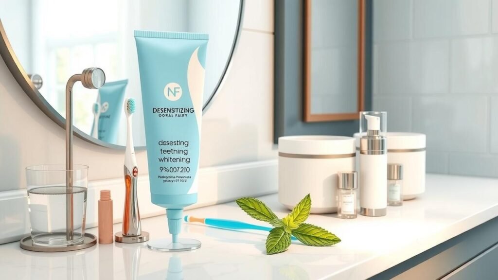 Do you use desensitizing gel before or after whitening?