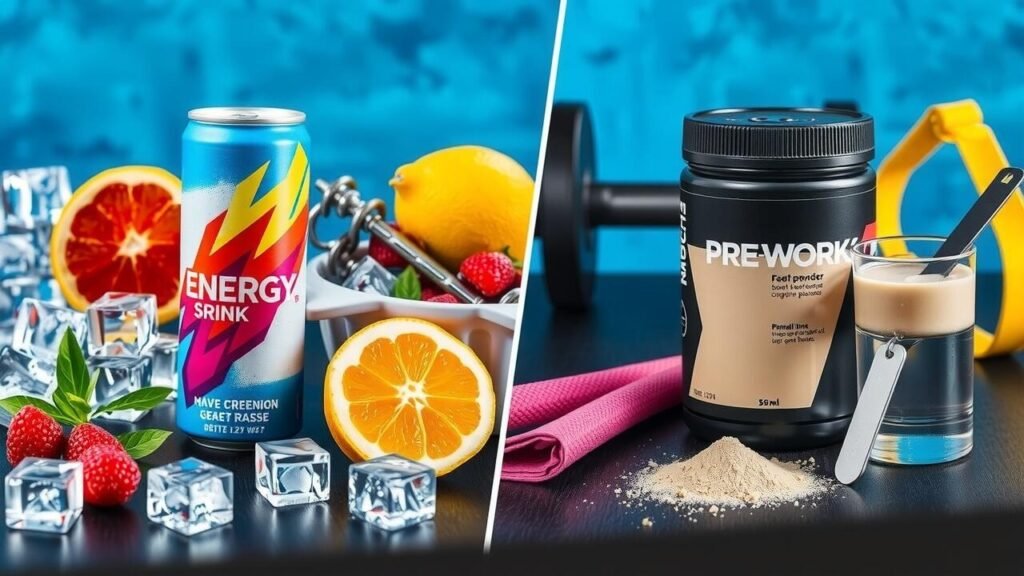 energy drinks vs pre workout