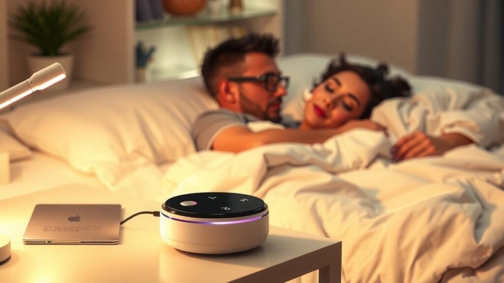 How do couples handle snoring?