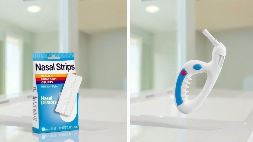 How do nasal strips compare to dilators?