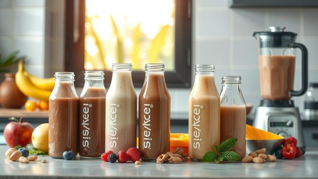 How many meal replacement shakes can I have a day to gain weight?