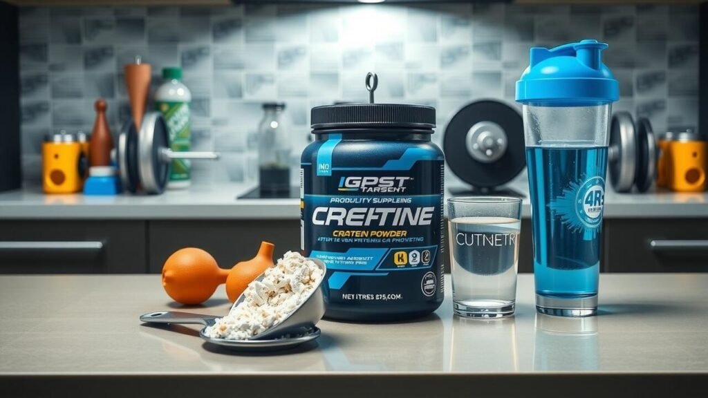 How much creatine is in 2 eggs?