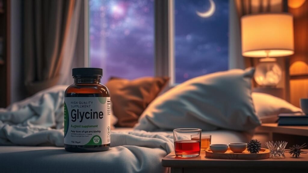 How much glycine should I take for sleep?