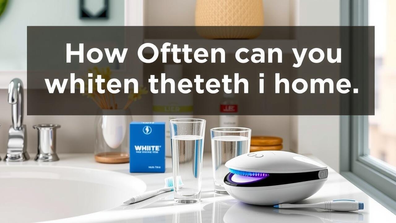 how often can you whiten your teeth at home