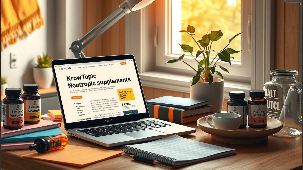 how to choose a nootropic supplement