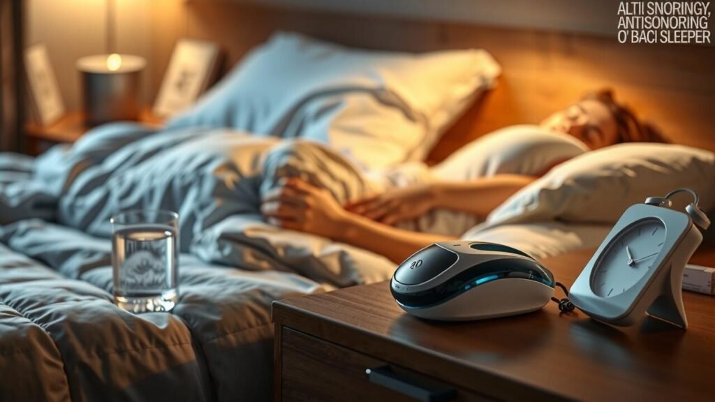 How to stop a back sleeper from snoring?