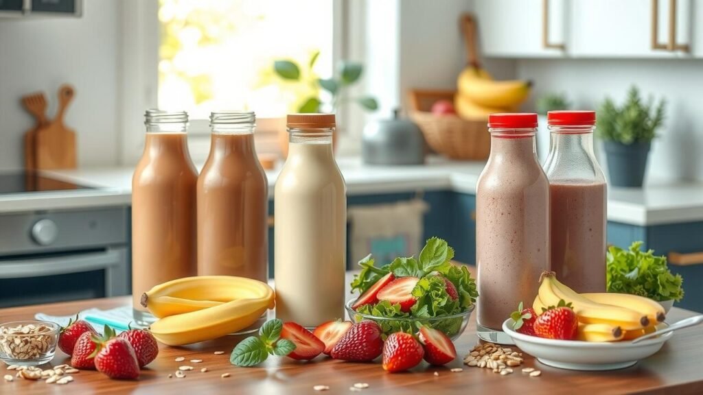 Is a meal replacement shake good for lunch?