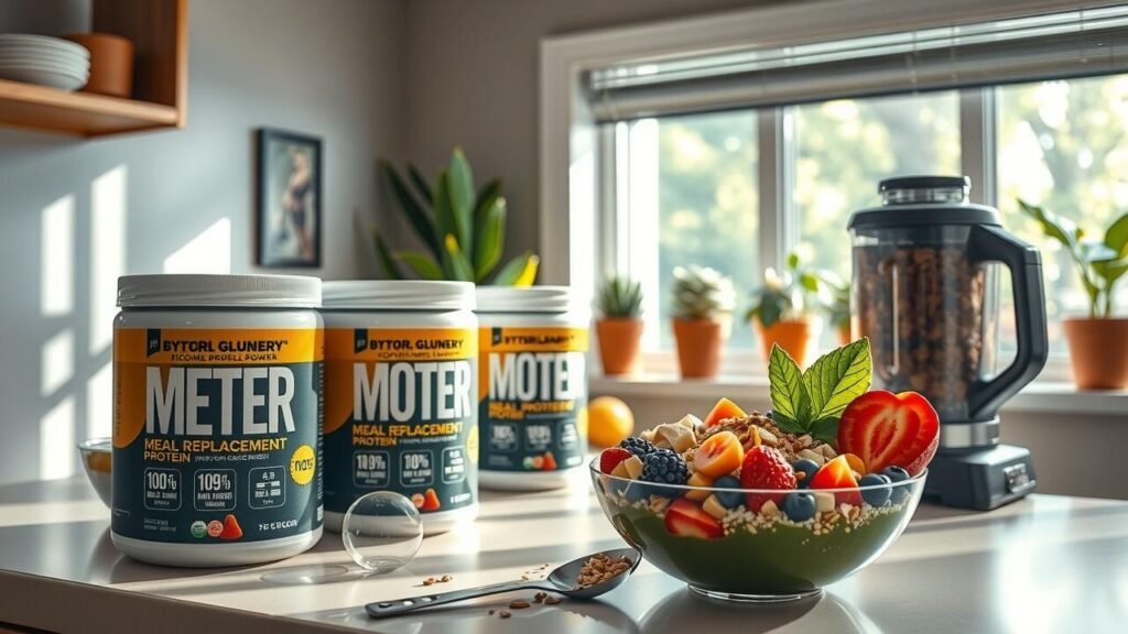 Is it healthy to have a protein shake as a meal replacement?