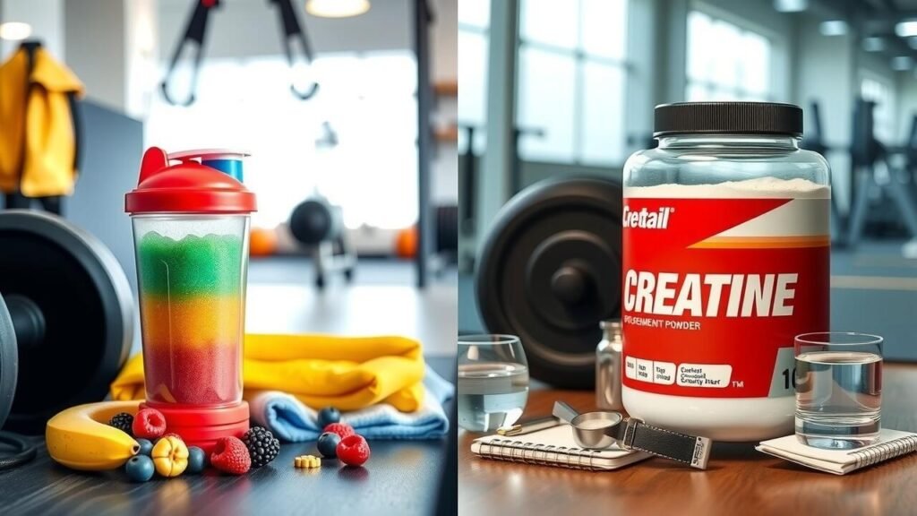 pre workout vs creatine