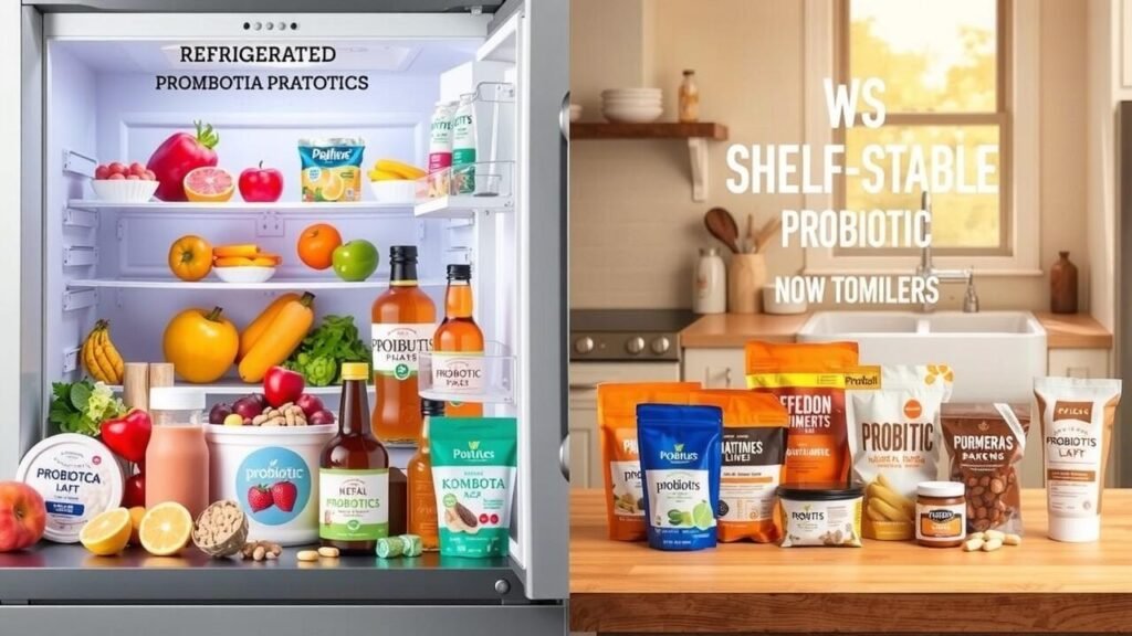 refrigerated vs shelf stable probiotics