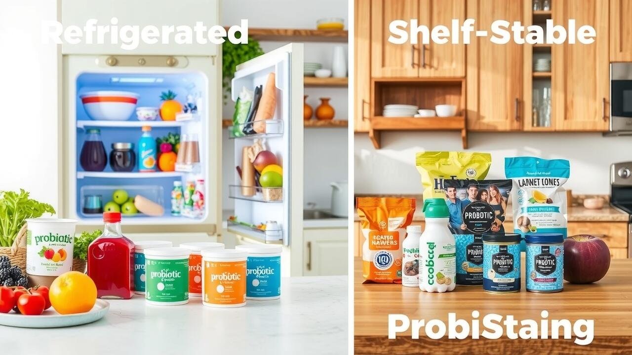 refrigerated vs shelf stable probiotics