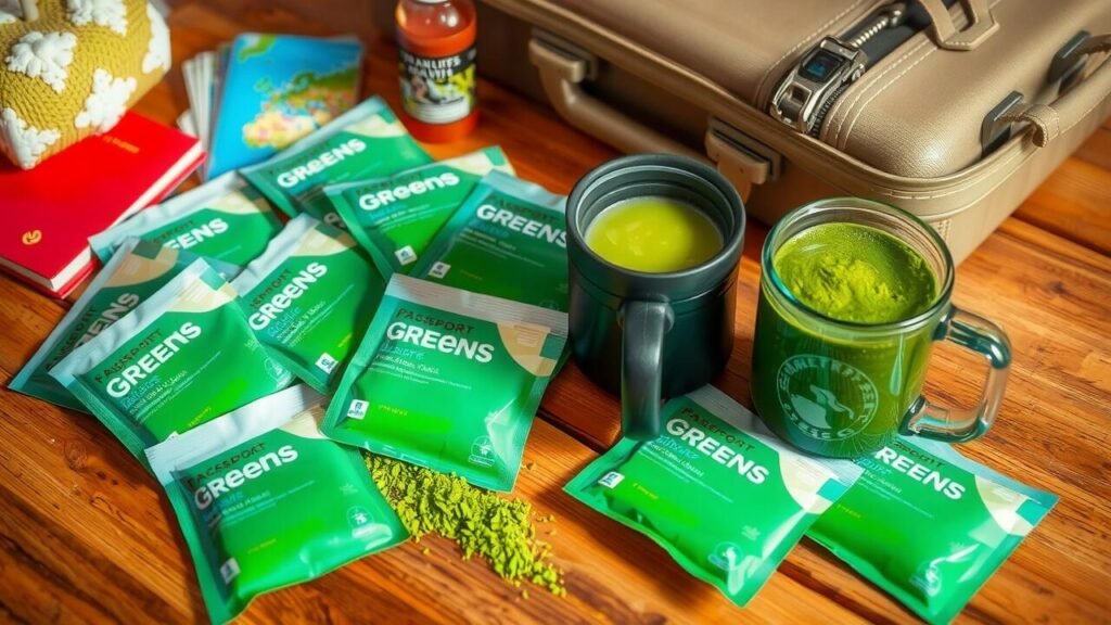 Review of the Top Travel-Friendly Greens Powder Packets