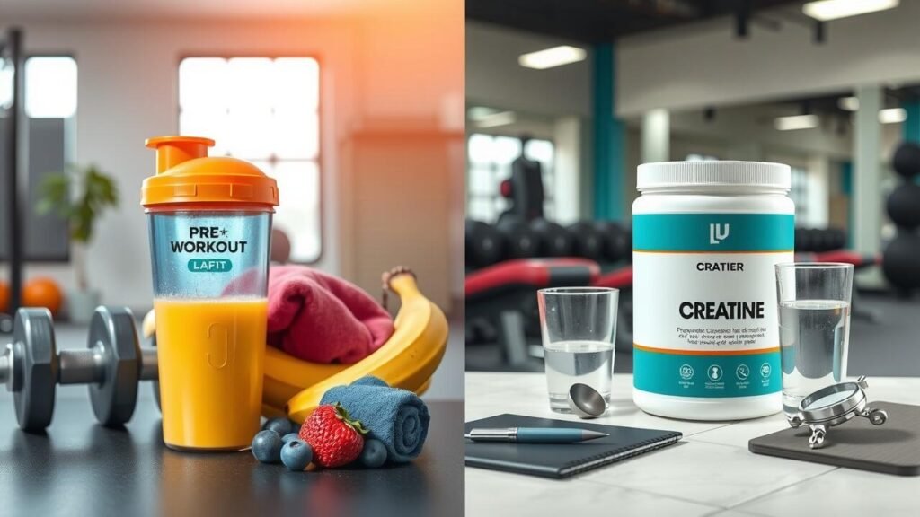 Should I take creatine or preworkout?