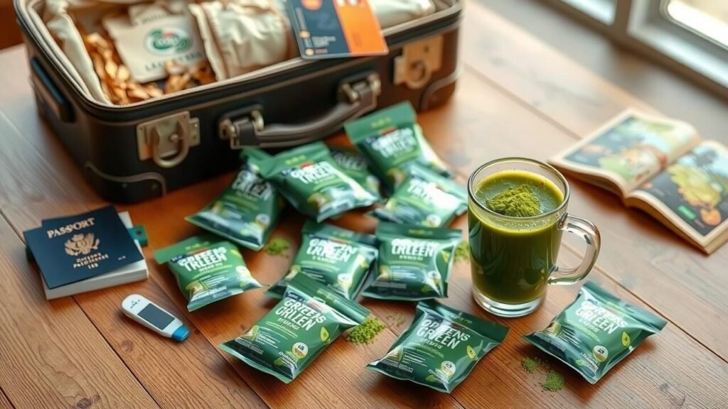 What Are the Benefits of Using Greens Powder Packets While Traveling?