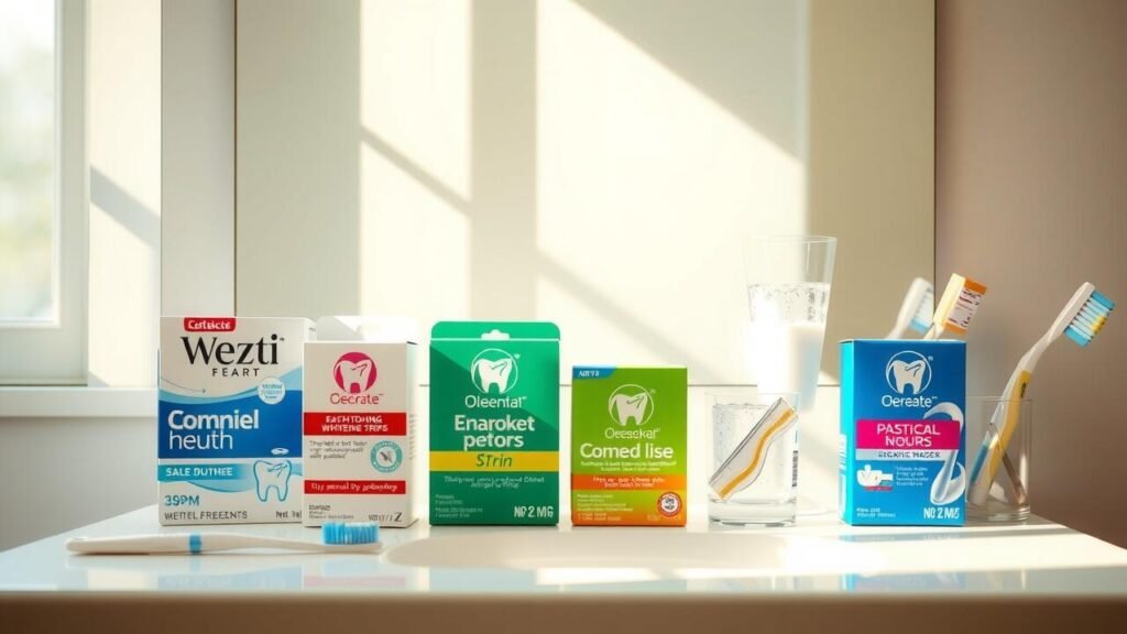 What are the least damaging teeth whitening strips?