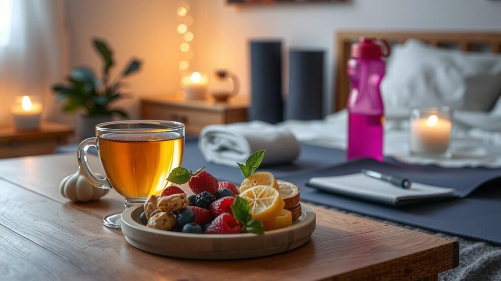 What burns body fat at night?