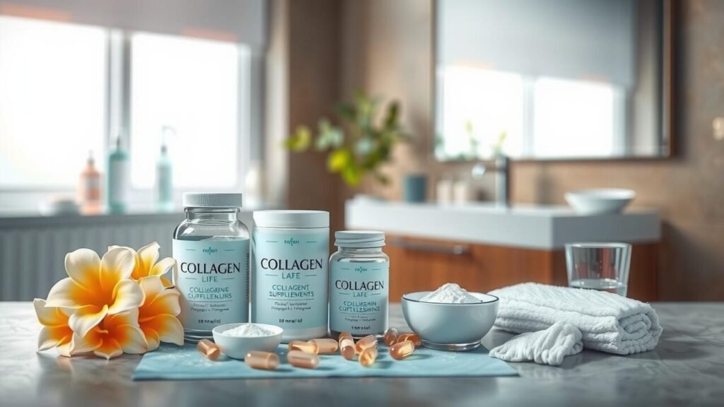 What collagen is Jennifer Aniston using?