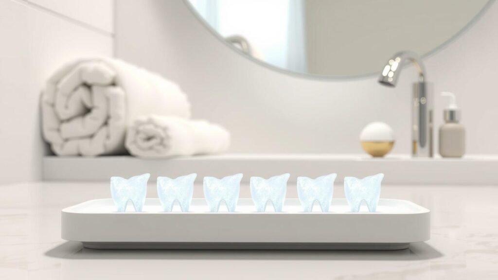 What do dentists use to whiten teeth?