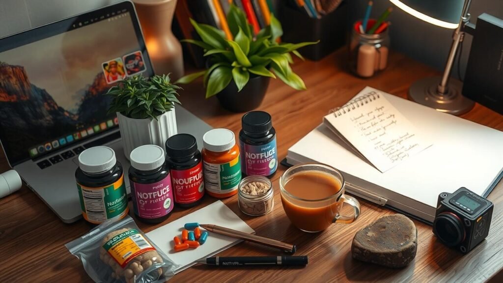 What does Joe Rogan take for focus?