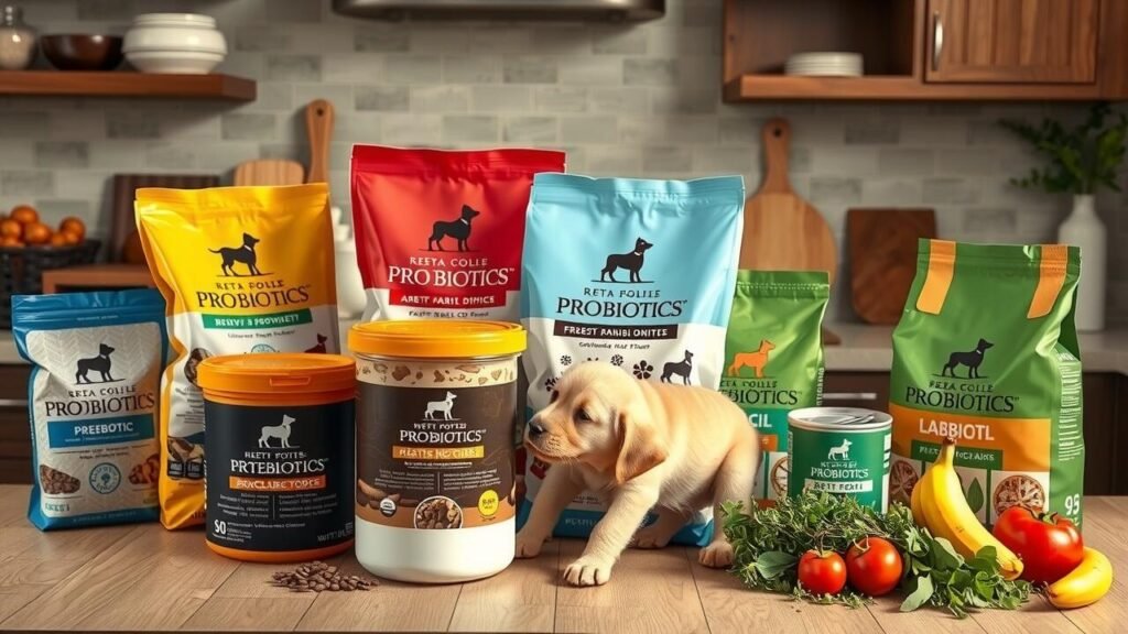 What foods are high in probiotics for dogs?