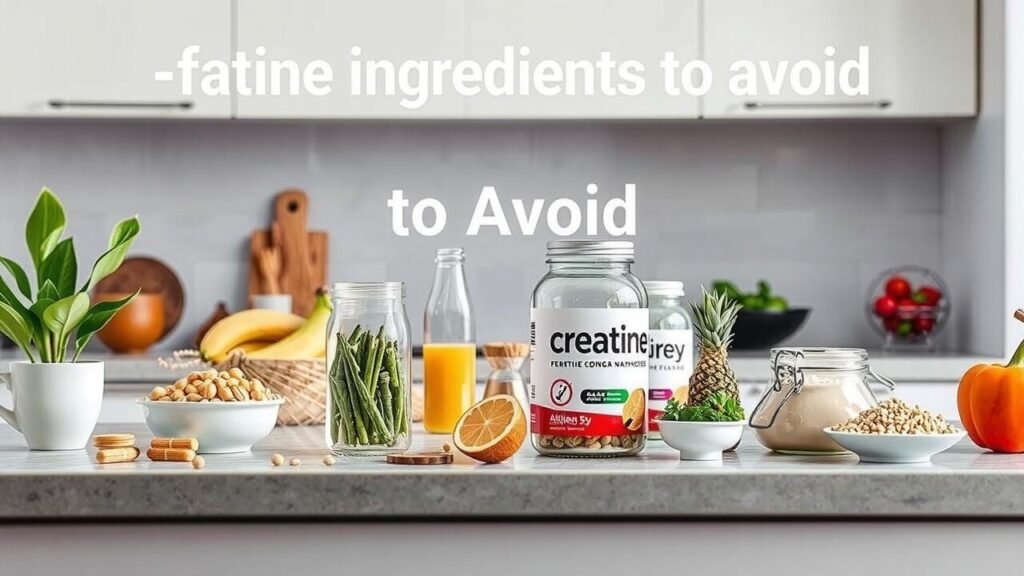 What ingredients should I avoid in creatine?