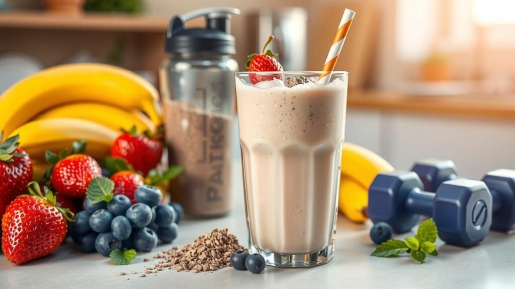What is a good pre-workout protein shake?