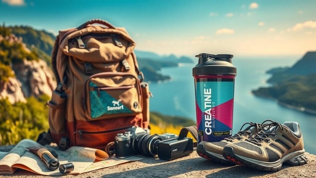 What is the best creatine monohydrate for traveling?