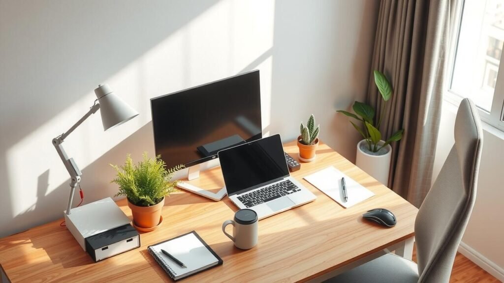 What is the best office setup for focus?