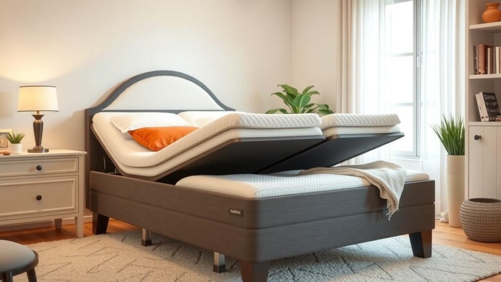 What kind of bed is best for people who snore?