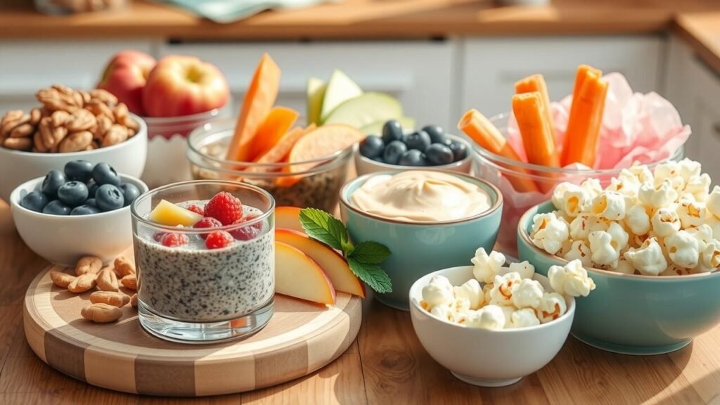 What snacks are high in fiber for weight loss?